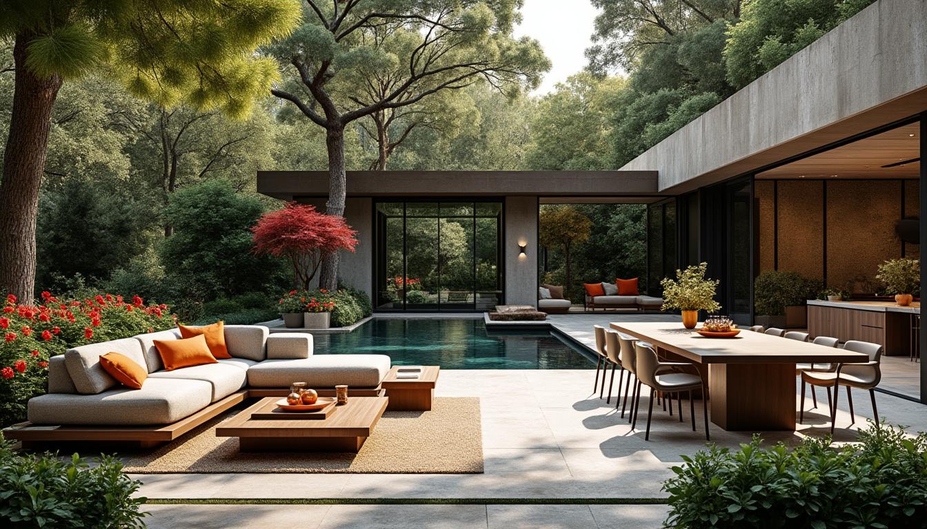 Intérieur au style luxury design art de vivre avec matériaux nobles et mobilier signature